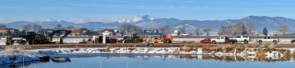 Construction of bike park