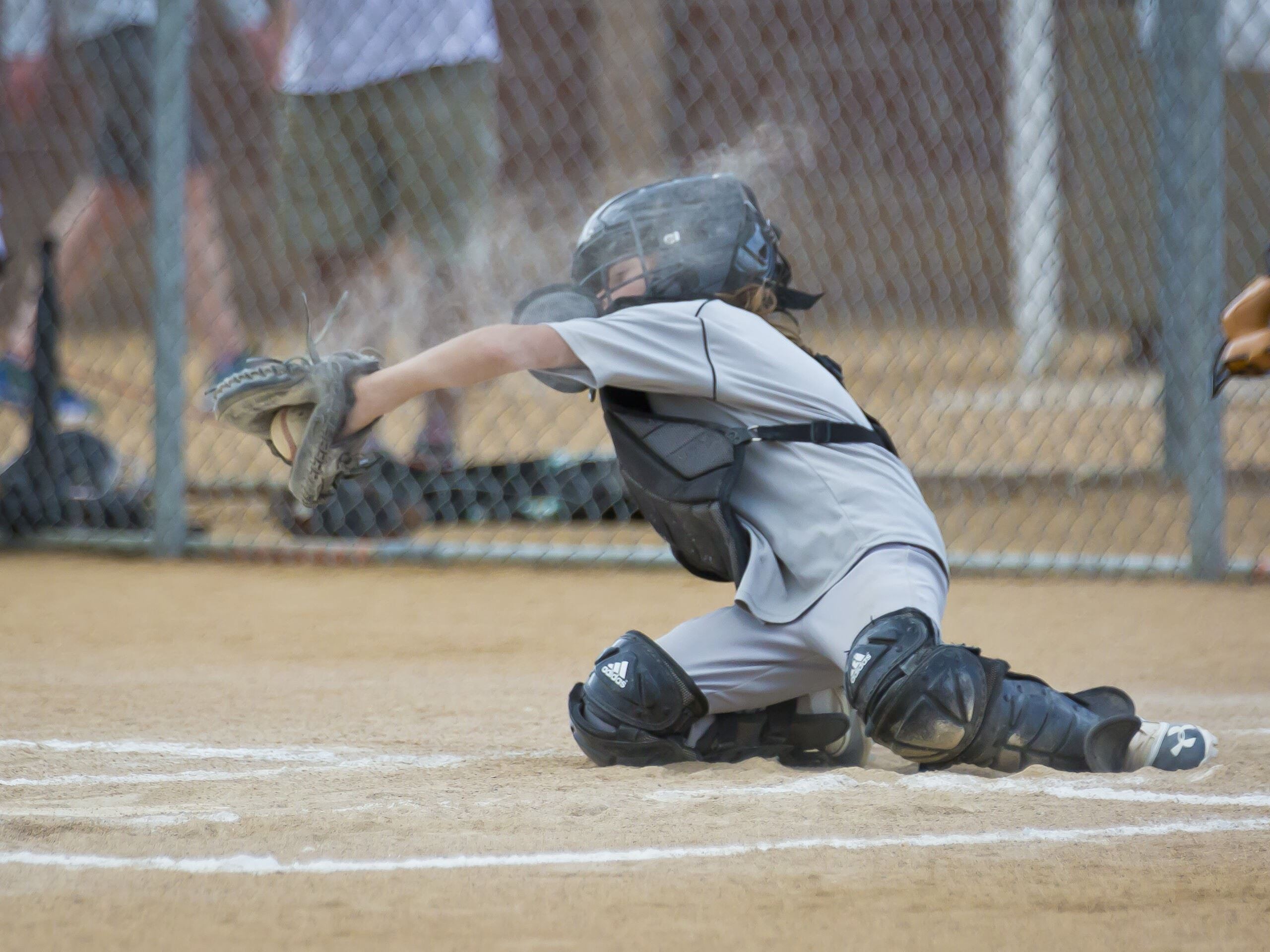 Photo of a 12U baseball player