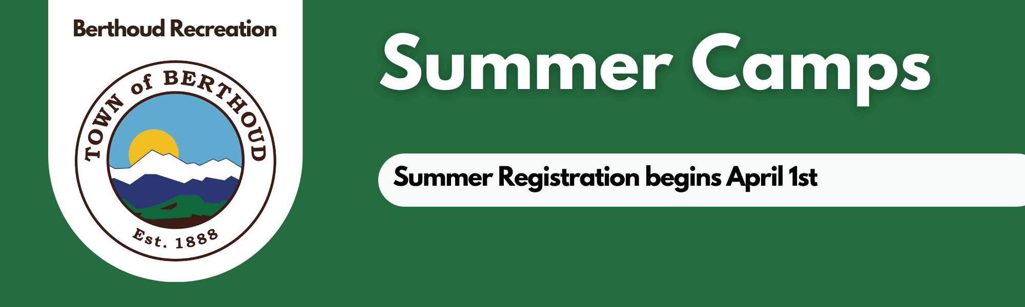 Summer Camps Banner