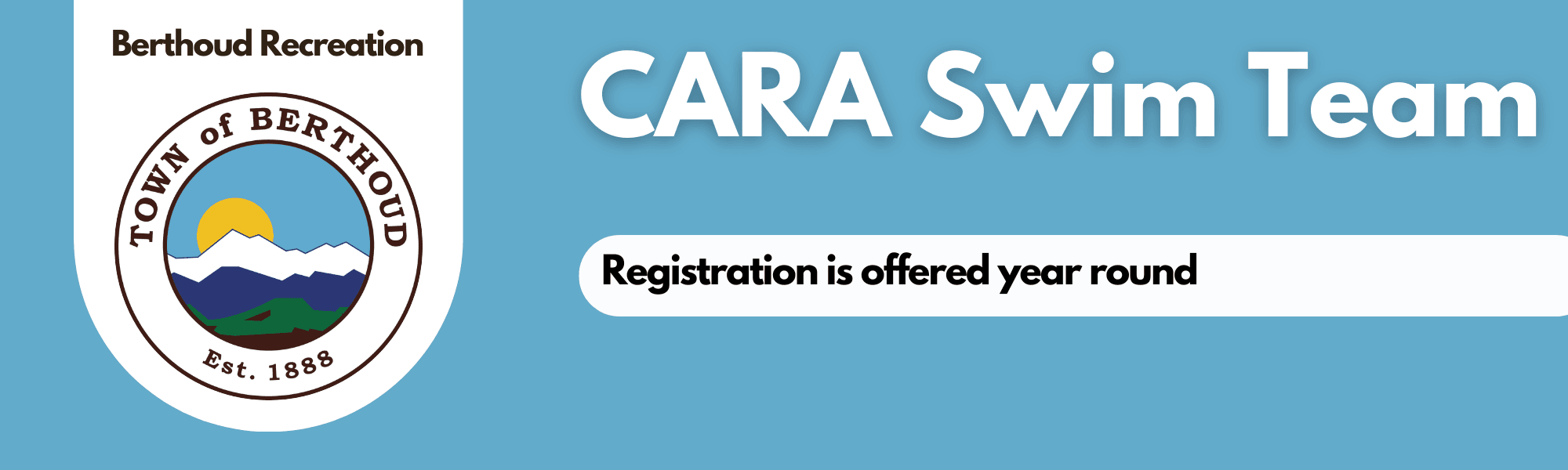 CARA Swim Team registration is offered year round