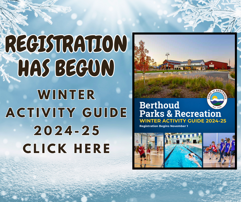 Winter Registration 2024-25 Has Begun for more information please call 970-532-1600