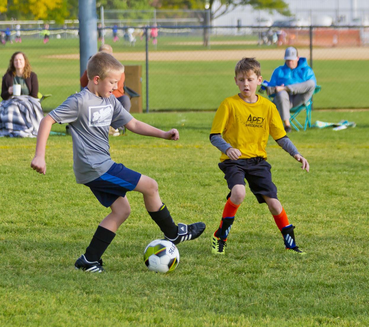 Kids Playing Soccer